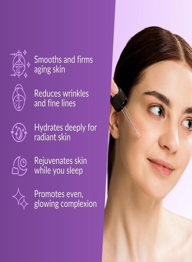 Nasola Pure Firming Retinol Serum with Hydrating Hyaluronic Acid & Gotu Kola for Wrinkles and Dark Spots, Renew and Reset Nighttime Facial Serum for a smoother, more radiant complexion, 2.02 Fl Oz - Image 2