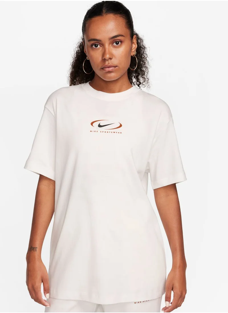 Nike Printed Swoosh T-shirt