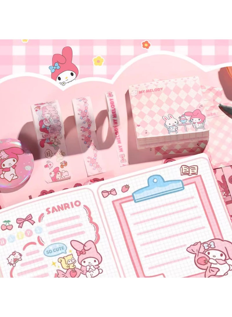 عام مجموعة قرطاسية - أدوات يوميات DIY لطيفة للمراهقين والأطفال - شريط لاصق، مسطرة، قلم وملصقات - هدية عيد ميلاد مثالية للفتيات من 4 إلى 12 سنة، هدية مثالية للعودة إلى المدرسة للأطفال! - Image 3