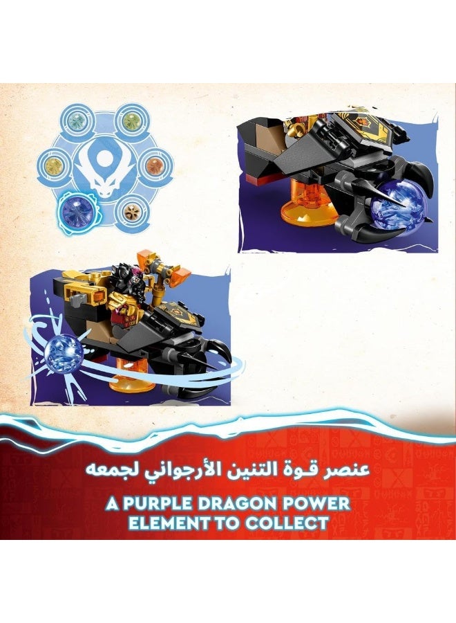LEGO NINJAGO Heatwave Transforming Lava Dragon 71793 Building Toy Set (479 Pieces) - Image 3