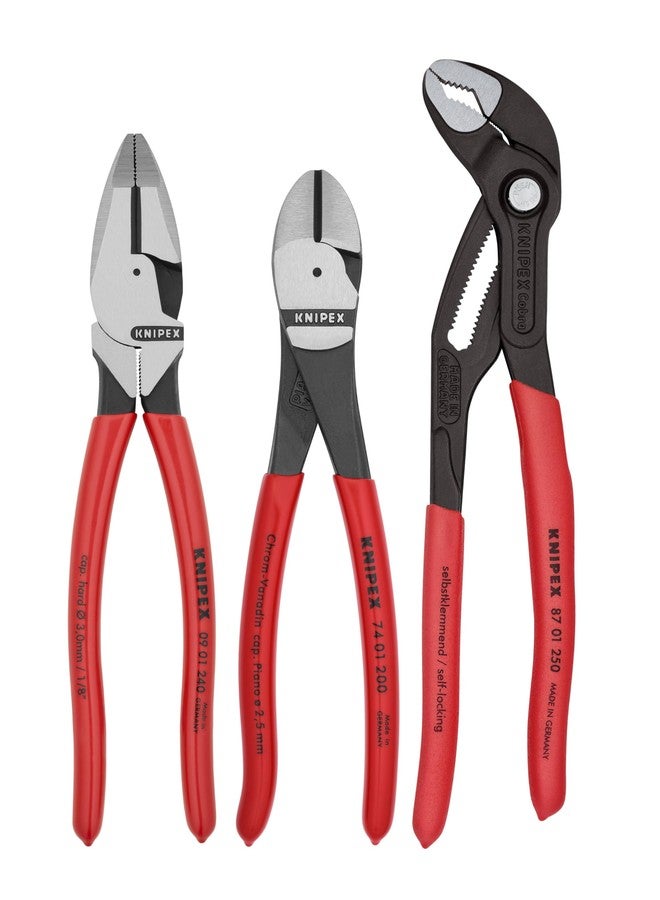 Knipex - 3 Pc Pro Pliers Set (9K0080157US) - Image 1