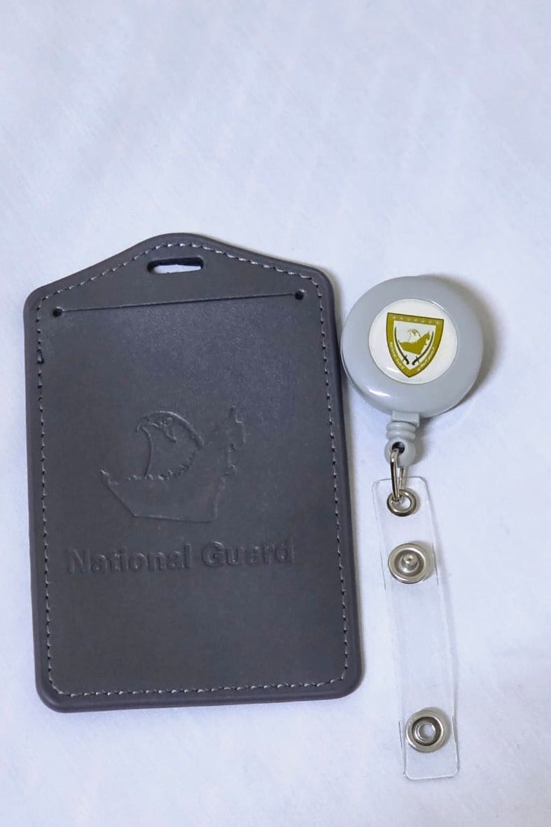 UAE National Guard Leather Card Holder - Image 1