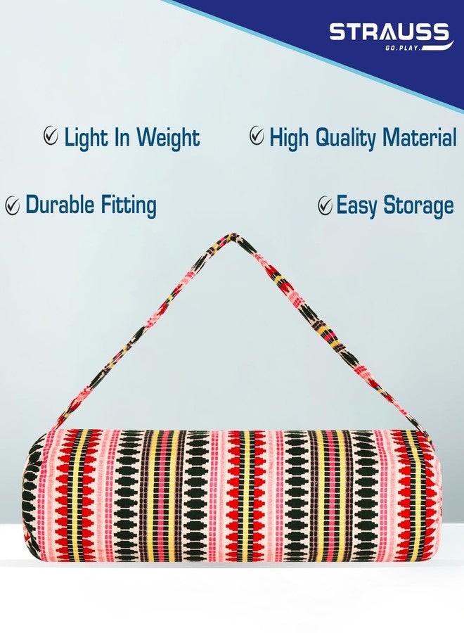 STRAUSS Duffel Bag | Travel & Gym Bag | Eco-Friendly, Washable & Durable Bags for Men & Women | Fitness & Sports Accessories Holder | Suitable for Yoga,Workout,Pilates,Gym,Travelling (Multicolor) - Image 4