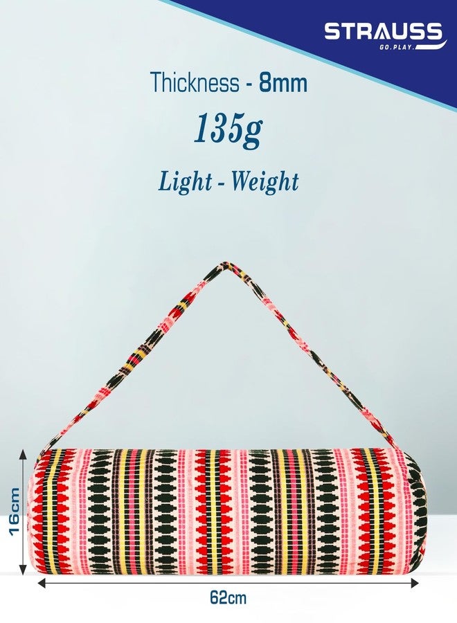 STRAUSS Duffel Bag | Travel & Gym Bag | Eco-Friendly, Washable & Durable Bags for Men & Women | Fitness & Sports Accessories Holder | Suitable for Yoga,Workout,Pilates,Gym,Travelling (Multicolor) - Image 3