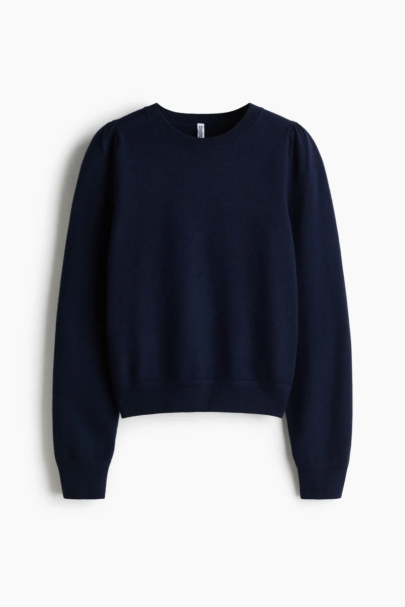 H&M  Puff-sleeved jumper for Women | Best Price UAE