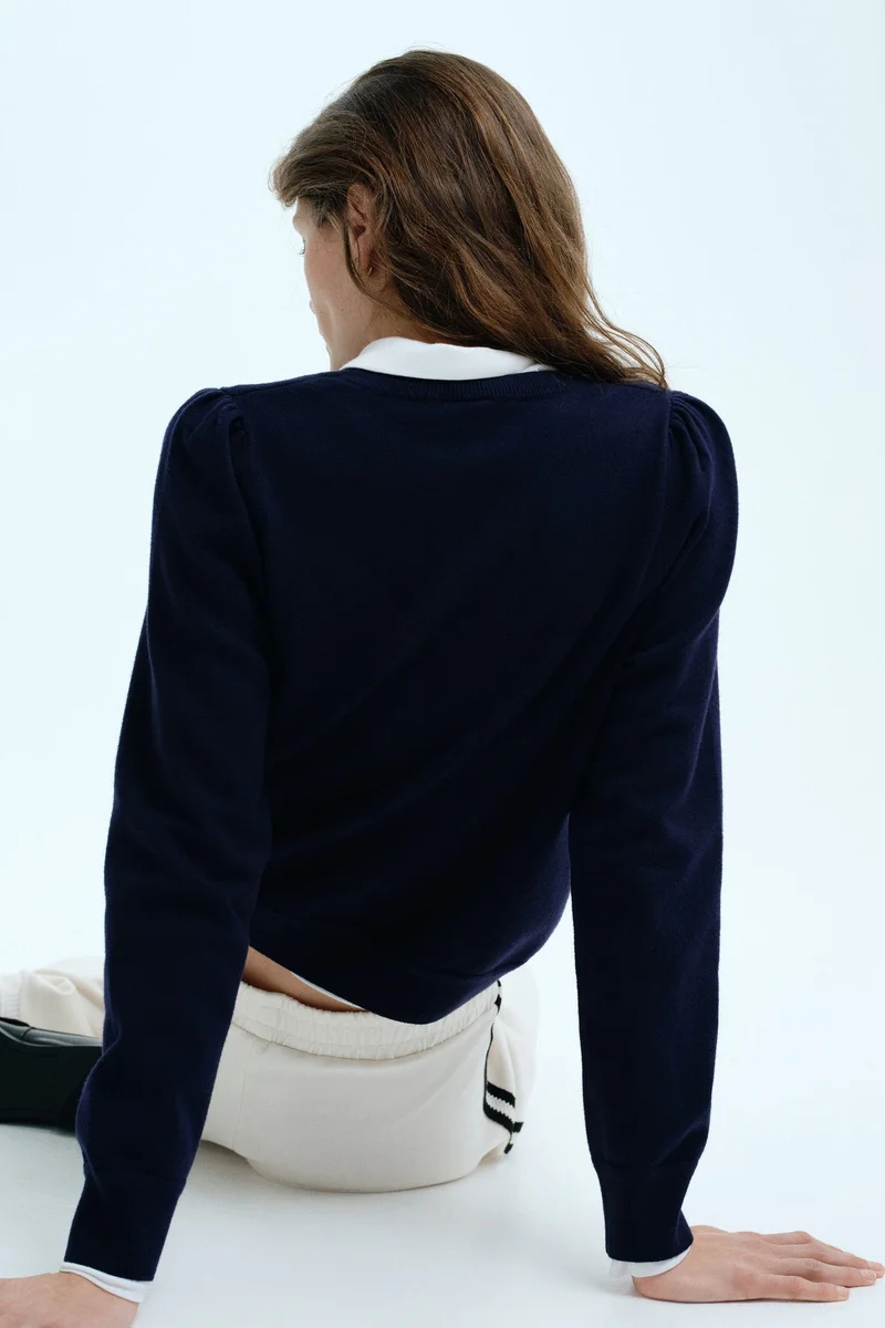 H&M  Puff-sleeved jumper for Women | Best Price UAE