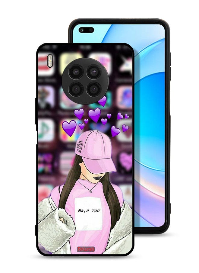 Tolwak Huawei nova 8i Protective Case Cover Anti Social Club  - Image 1