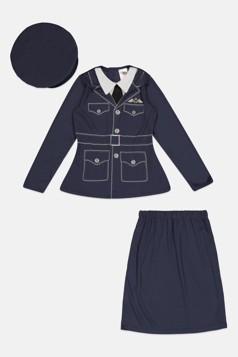 Rubies Kids Girl Royal Air Force Costume Navy - Image 3