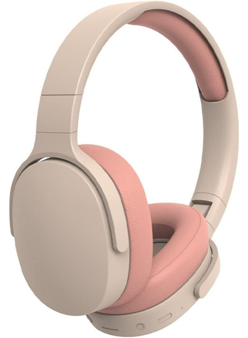 Over Ear Headphones Wireless Bluetooth,HiFi Foldable Intelligent Noise Cancelling Adjustable Wireless Headset, Clear Call Quality, iOS & Android for Sports Headset for Gaming Gym PC Laptop - Image 1