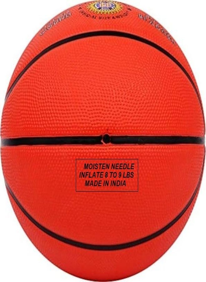 فينوم كرة سلة فينوم للعب في الأماكن المغلقة والمفتوحة (المستوى: مبتدئ) (الموديل: ستروم) (المادة: بوتيل) (المقاس: 7) (مناسبة للأسطح الصلبة والأرضيات الخشبية والأسطح الصناعية الداخلية) - Image 5