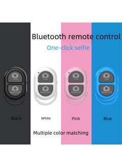 Mobile Phone Remote Control Wireless Bluetooth Selfie Android Apple For Mobile Phone Selfie Shutter Remote Control Manufacturers-Color:S3 Selfie (carton Packaging) White