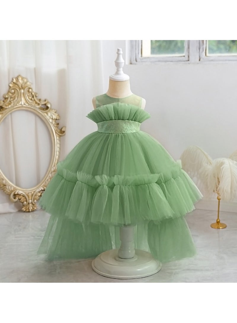 دىدانيالا فستان تول بكشكشة بتصميم هاي لو - Image 1