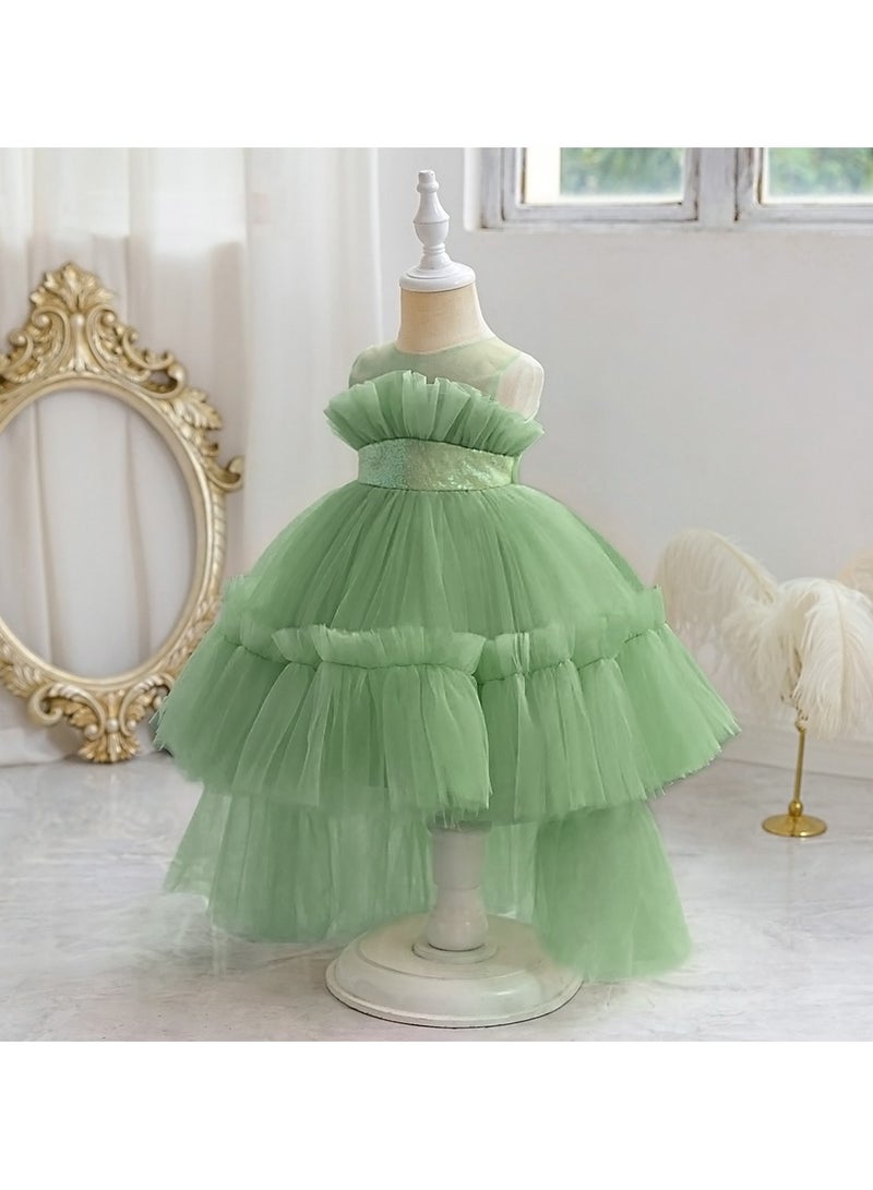 دىدانيالا فستان تول بكشكشة بتصميم هاي لو - Image 2