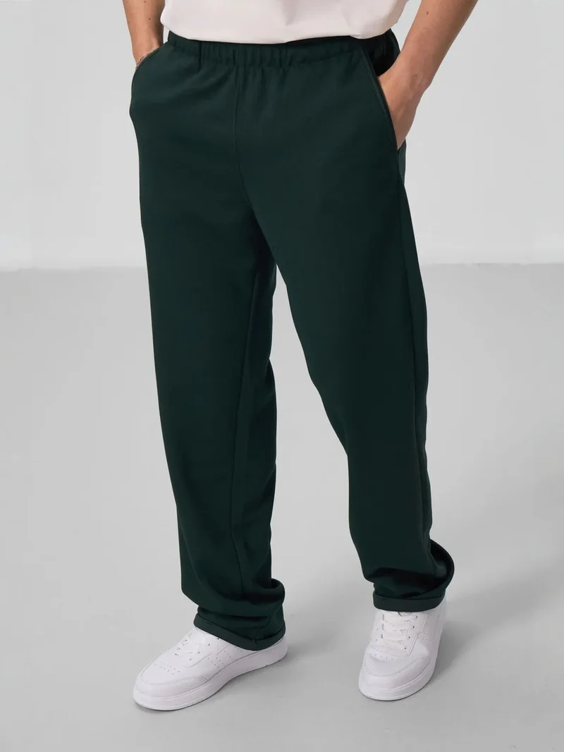 تومي لايف TOMMY Men's Wide-Leg Pull-On Trousers