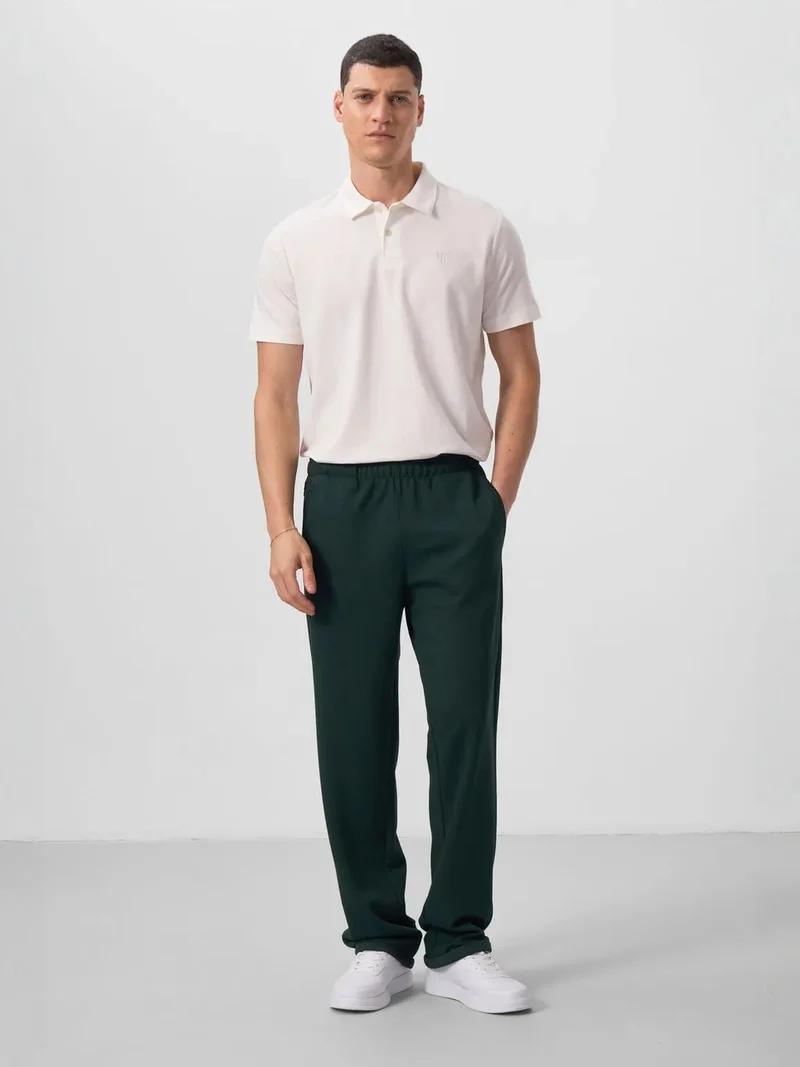 تومي لايف TOMMY Men's Wide-Leg Pull-On Trousers