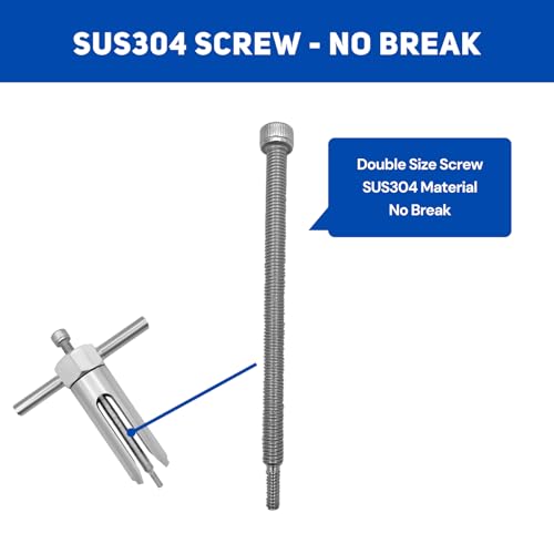 Welvzen Upgraded Cartridge Puller for 122212001225 Improved Removal Tool for Stuck Faucets for 104421 Core Cartridge Puller for Shower Repair Kit - Image 3