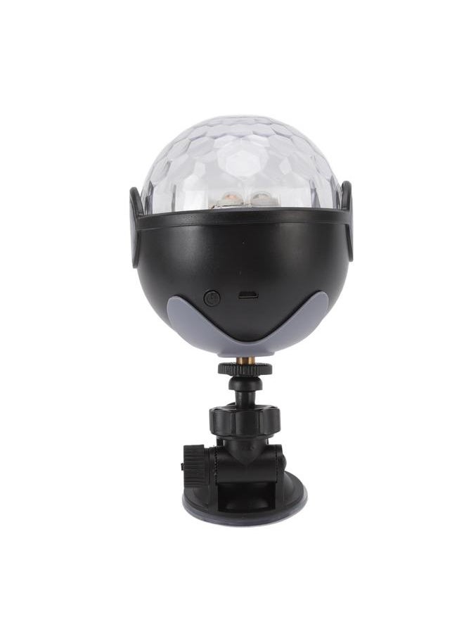 NIBEMINENT - USB Ball Light 7 Modes Sound Control Round Ball Stage Light RGB Ambient Projection Lamp with Remote Control - Image 1