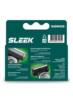 DORCO Dorco Sleek 6 Multiflex - 4 Cartridges  - Image 3