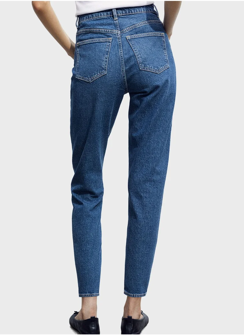 H&M High Waist Mom Jeans