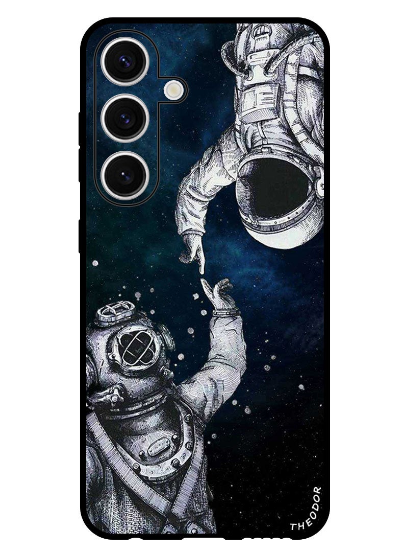 Theodor Protective Case Anti Scratch Shock Proof Bumper Cover For Samsung Galaxy S24 Astronaut And Diver - Image 1