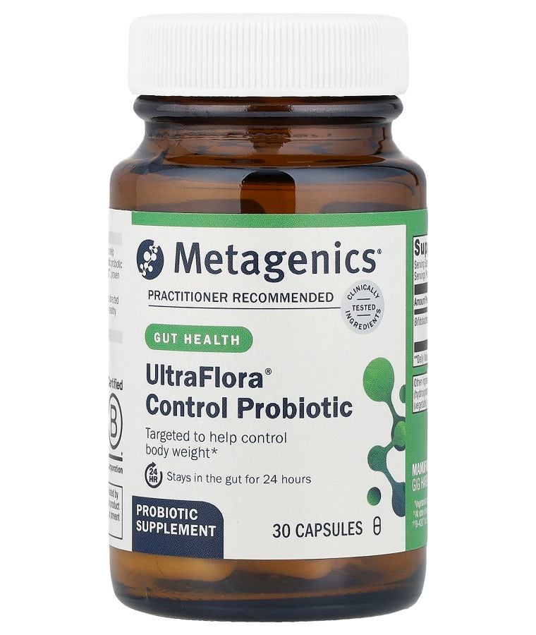 Metagenics UltraFlora® Control Probiotic 113.1 mg (10 Billion CFU) 30 Capsules