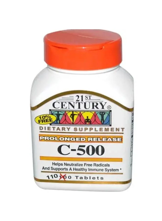 القرن الحادي والعشرون 21st Century C 500 ملغ 110 أقراص - Image 1