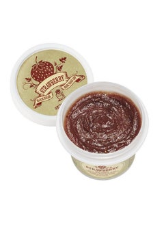 SKIN FOOD since 1957 SKINFOOD Black Sugar Strawberry Mask Wash Off 3.38 fl.oz. (100g) - Exfoliating Mask for Tightening Pores and Cleansing Skin - Skin Mask Sugar Scrub - Facial Sugar Scrub Masks - Pore Face Mask  - Image 1