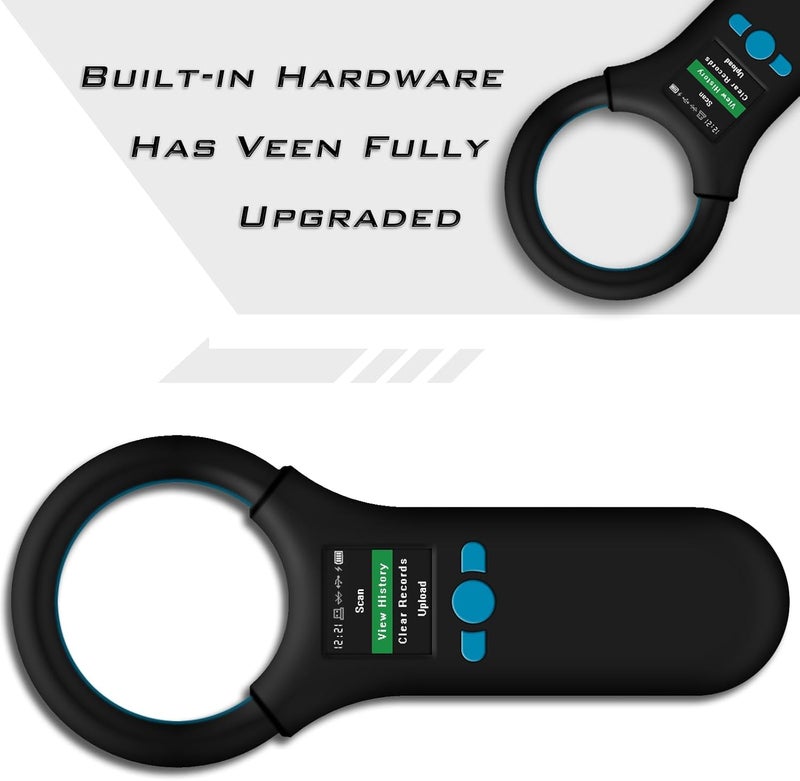 Smoostart Multifunction Bluetooth Microchip Scanner, Pet Microchip Reader with Latest Operating System, FDX-B/EMID 500 Records Data History Locally Available Or Upload to PC/Cell Phone/PAD - Image 5