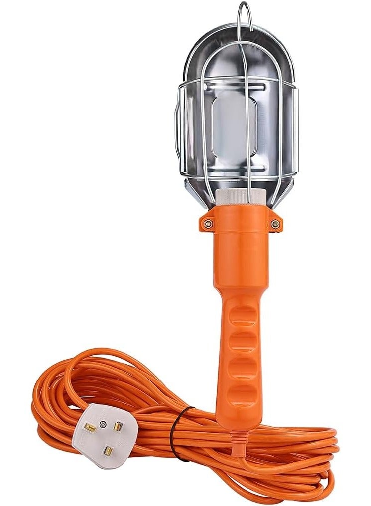 Generic Work light with metal guard 10 Meters Portable Garage Trouble Light (Lamp not included )  - Image 2