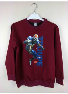 Men's Waiter Printed Claret Red Cotton Sweatshirt - pzsku/Z1727C49EDDBF9453F5C9Z/45/_/1725721776/e8f6db2d-5bda-4ac2-9bd2-db4f046a1519