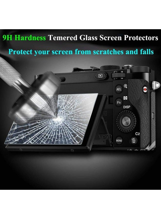 ZLMC Ricoh GR III screen protector, 9H hardness 0.3mm ultra-thin tempered glass screen protector for Ricoh GR III digital camera, full coverage edge to edge protection [3pcs] - Image 3