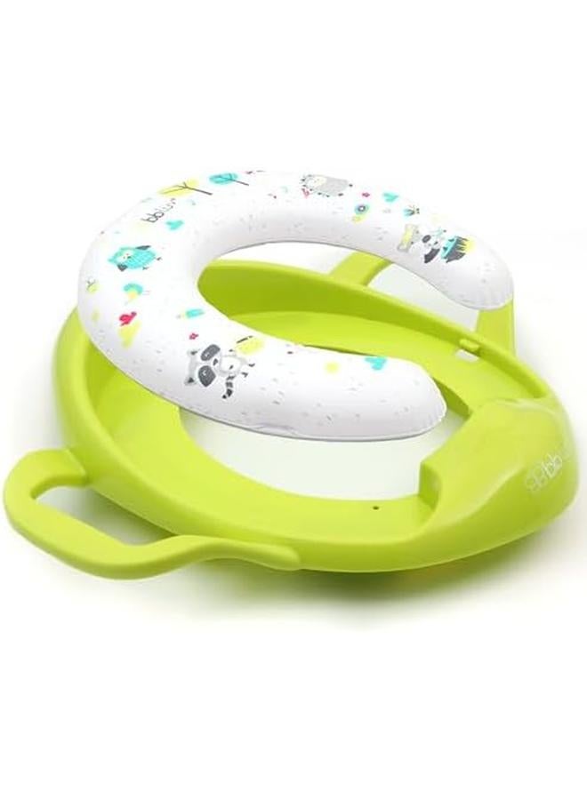 بيبي لاف مقعد المرحاض بوتي للتدريب على استخدام الحمام، وردي، عبوة من 0 قطعة - Image 2