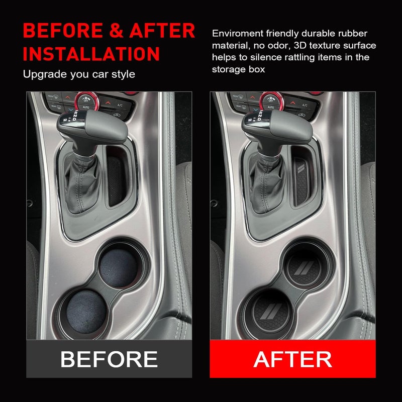 REMOCH Custom Cup Holder Insert for Dodge Challenger - Image 4