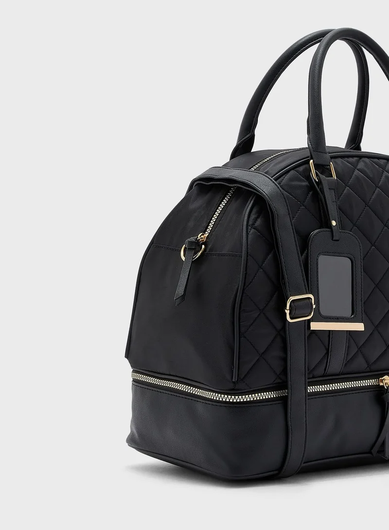 NEW LOOK Quilted Quilted Tote