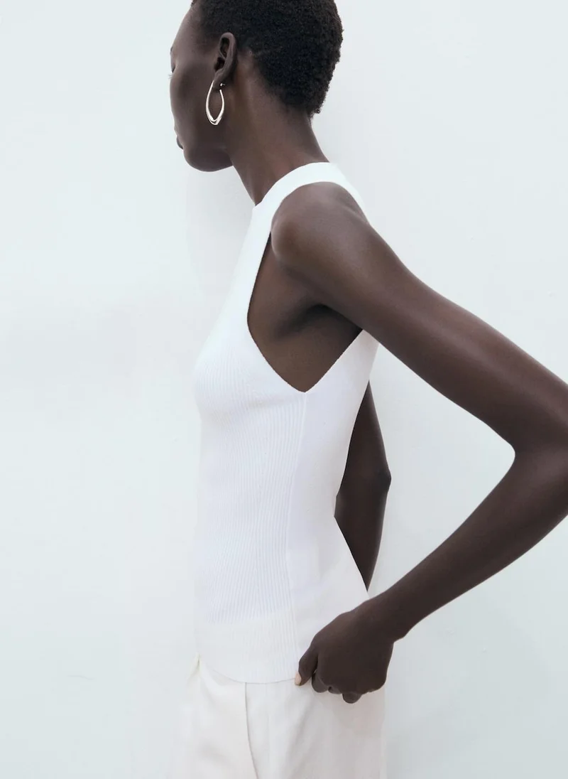 مانجو توب محبوك مضلع