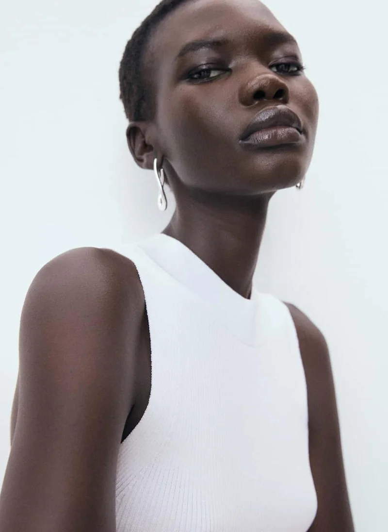 مانجو توب محبوك مضلع