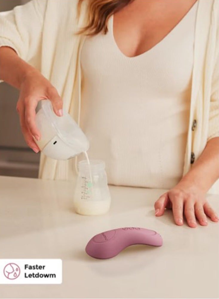 Momcozy Momcozy Kneading Lactation Massager with Heat, 3-in-1 Real-Like Massage for Relieve Clogged Ducts, Breast Massager Warming for Breastfeeding, Improve Milk Flow, Dusty Rose - Image 5