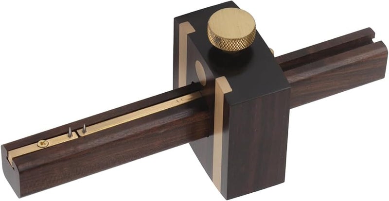 Ebony Woodworking Cutting Gauge 8 Inch Marking Tool European Style Project Kit - Image 1