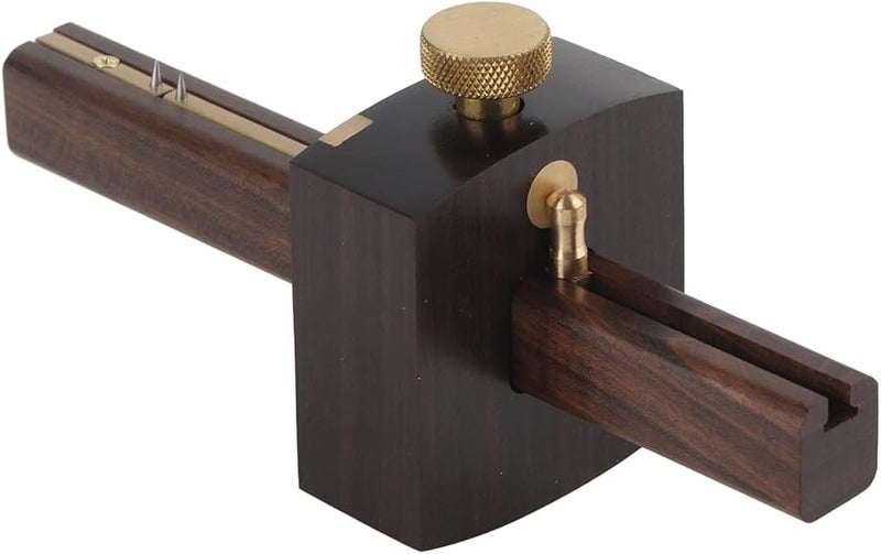 Ebony Woodworking Cutting Gauge 8 Inch Marking Tool European Style Project Kit - Image 5