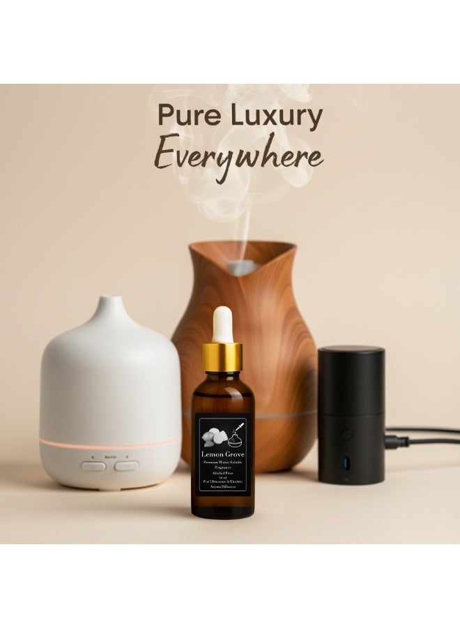 عطر الليمون مركز - ريفيل 50 مل للفواحات الكهربائية البخارية- Ultrasonic - خالٍ من الكحول - امن صحيا - مع ثبات طويل - Image 4