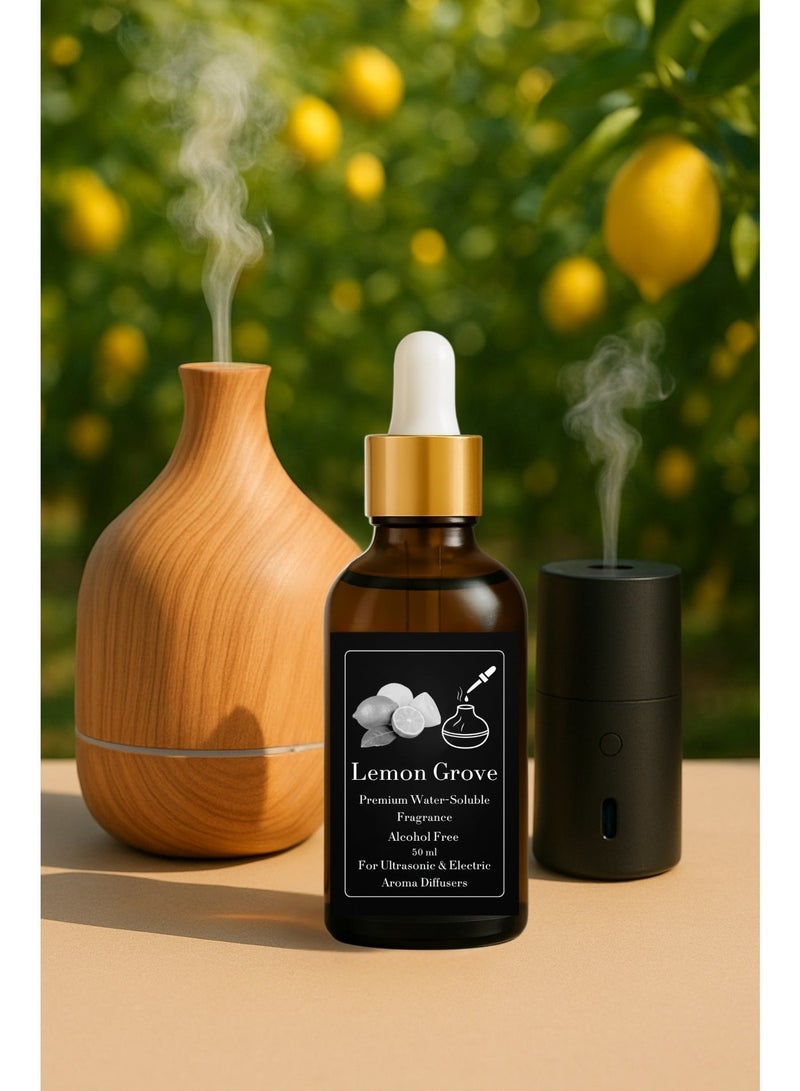 عطر الليمون مركز - ريفيل 50 مل للفواحات الكهربائية البخارية- Ultrasonic - خالٍ من الكحول - امن صحيا - مع ثبات طويل - Image 5
