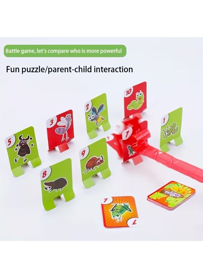 Goolsky Parent-child Interactive Games Toys, Frog-eating Insect Toys, Frog-tongue Sticking Out Toys - Image 3