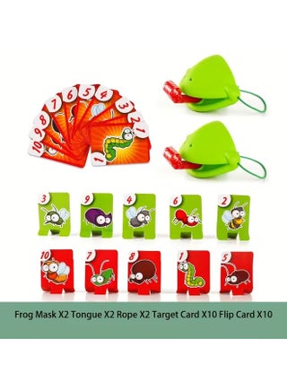 Parent-child Interactive Games Toys, Frog-eating Insect Toys, Frog-tongue Sticking Out Toys - view 4