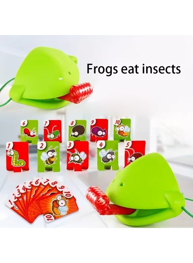 Goolsky Parent-child Interactive Games Toys, Frog-eating Insect Toys, Frog-tongue Sticking Out Toys - Image 5