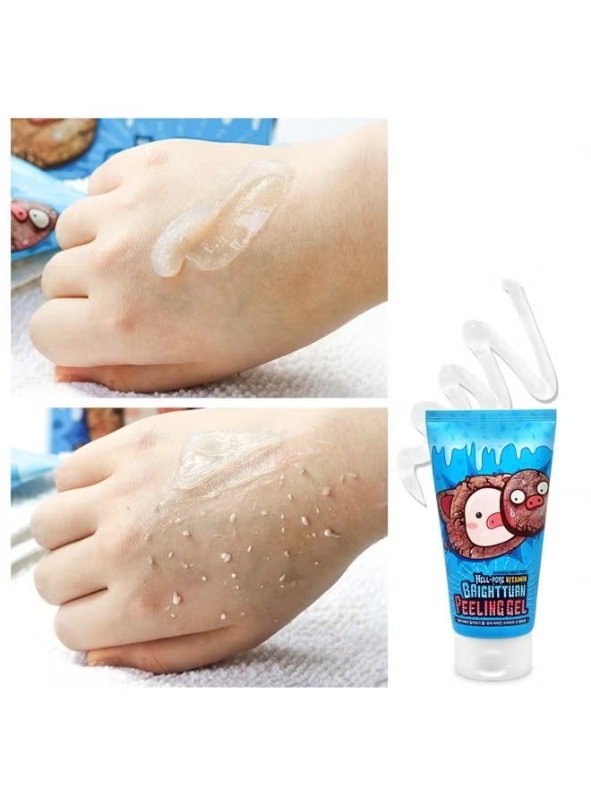 إليزافيكا جل تقشير ميلكي بيغي هيل بور فيتامين برايت تيرن بحجم كبير 150 مل - - Image 3