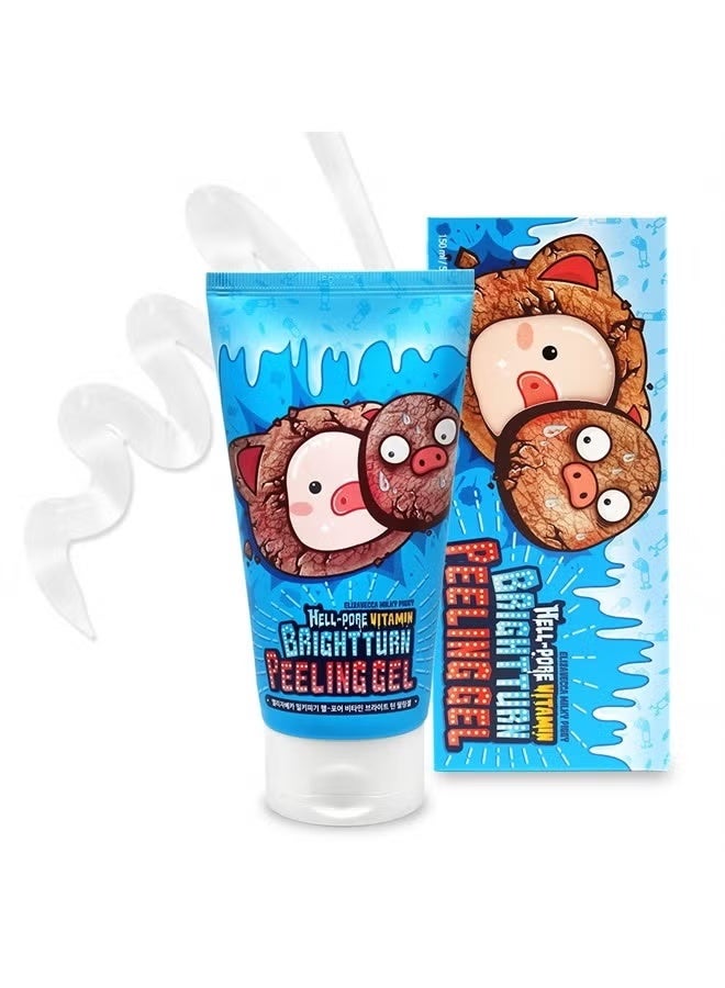 إليزافيكا جل تقشير ميلكي بيغي هيل بور فيتامين برايت تيرن بحجم كبير 150 مل - - Image 1