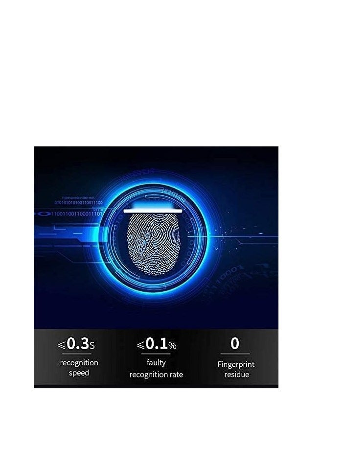 ROBUSTLINE - Robustline OUTDOOR Electronic Smart Door Lock with 5 Functions- Fingerprint, Passcode, Mobile App, Smart IC Card, Metal Key (2 YEARS WARRANTY) (RBSL1030S) - Image 1