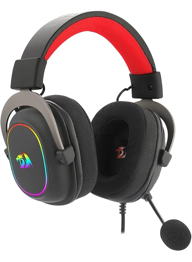REDRAGON Zeus X Rgb Usb 7.1 Surround Sound Virtual Gaming Headset H510 Rgb Black - Image 4