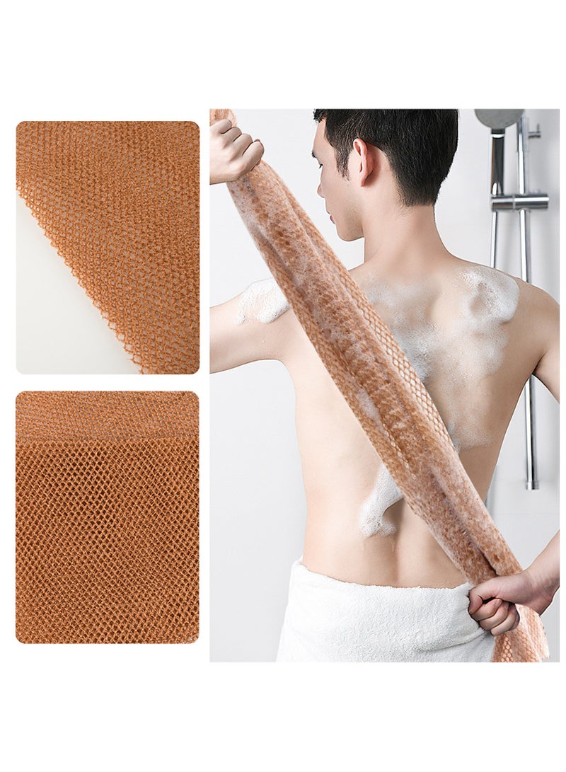 Mesh bath strip bath towel bath foam mesh back bath strip bath ball bath machine 3 Pack - Image 4