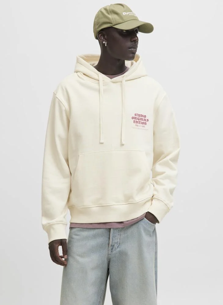 JACK & JONES Graphic Pullover Hoodie